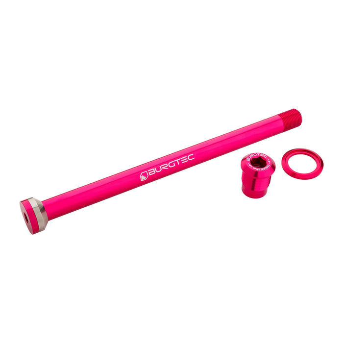 Burgtec Canyon 173mm Rear Axle - Toxic Pink