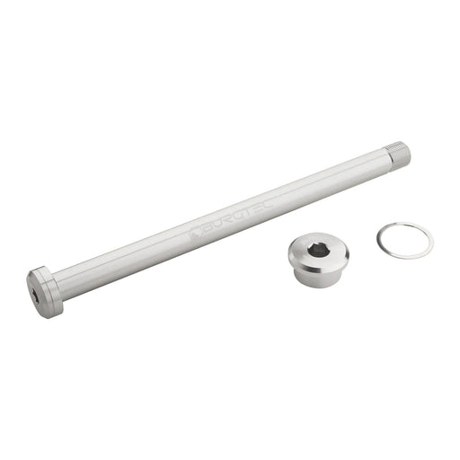 Burgtec Rocky Mountain 173mm Rear Axle - Rhodium Silver