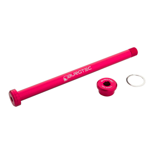 Burgtec Rocky Mountain 173mm Rear Axle - Toxic Pink