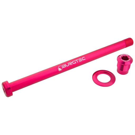 Burgtec Orbea 186mm Rear Axle - Toxic Pink