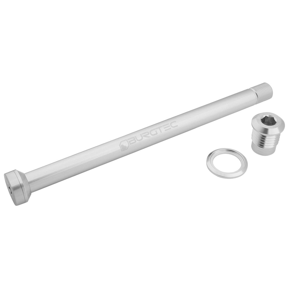 Burgtec YT 172.5mm Rear Axle - Rhodium Silver