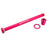 Burgtec Amflow 174mm Rear Axle - Toxic Pink