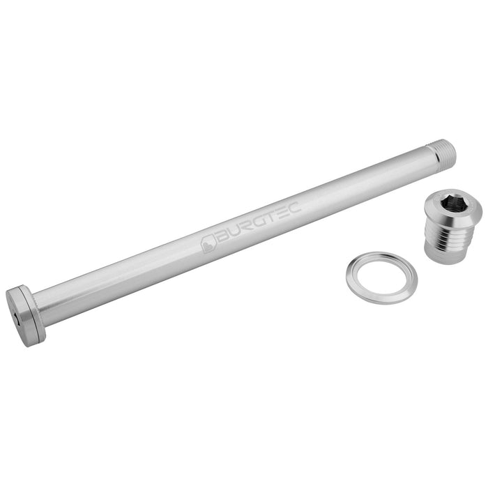 Burgtec Giant 169.5mm Rear Axle - Rhodium Silver