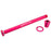 Burgtec Giant 183.5mm Rear Axle - Toxic Pink
