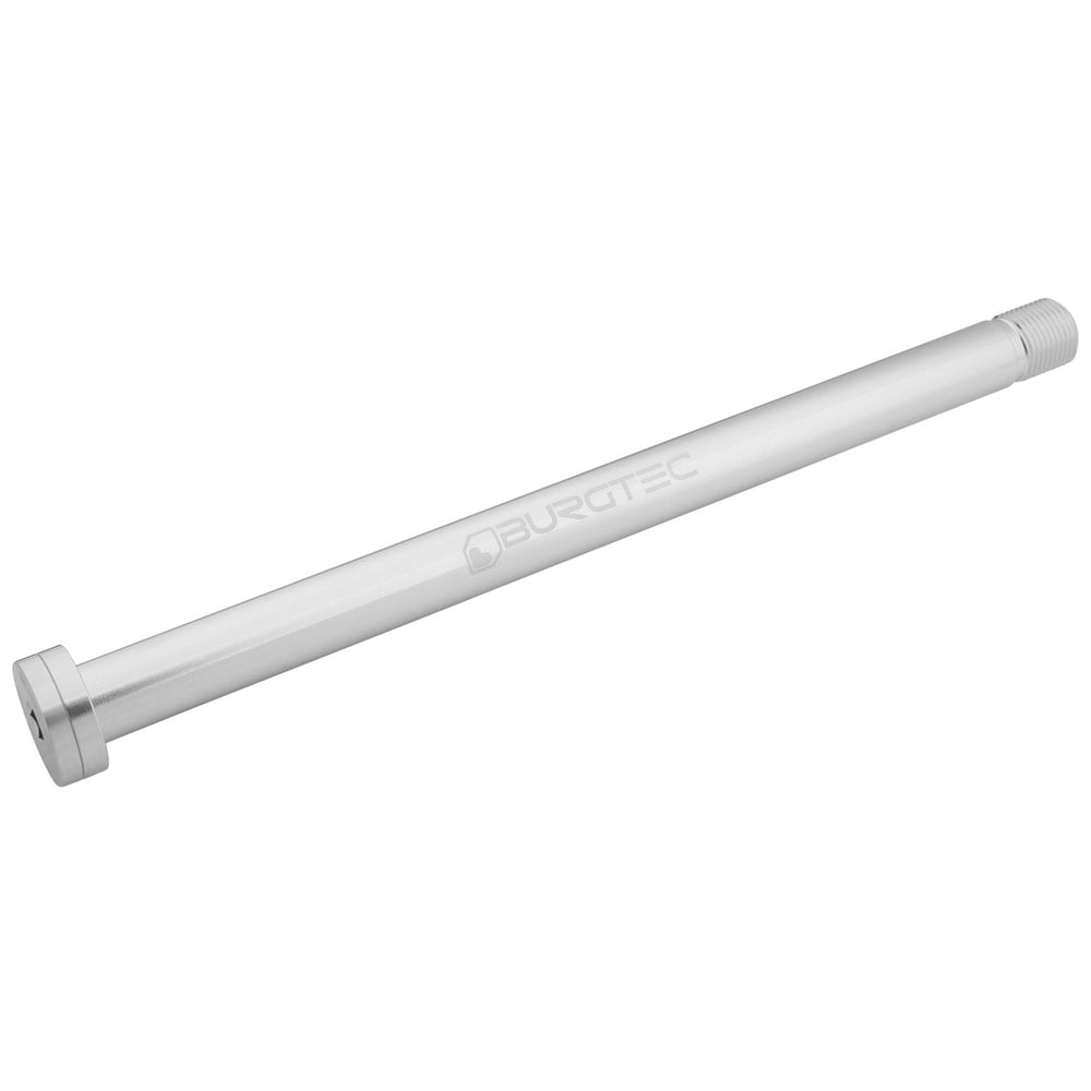 Burgtec Norco 174mm Rear Axle - Rhodium Silver