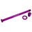 Burgtec Trek 184.5mm Rear Axle - Purple Rain