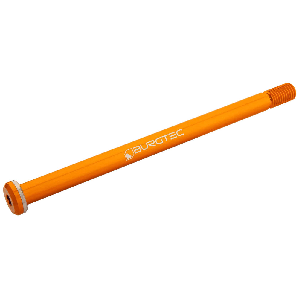 Burgtec 188mm x 12mm 1.75mm Pitch Rear Axle, Iron Bro Orange