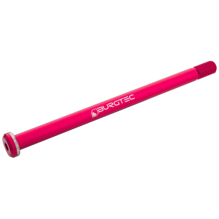 Burgtec 188mm x 12mm 1.00mm Pitch Rear Axle, Toxic Pink