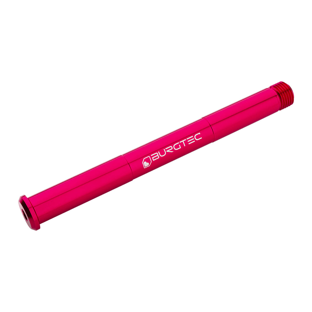 Burgtec RockShox Fork Axle, 15x110mm, Toxic Pink