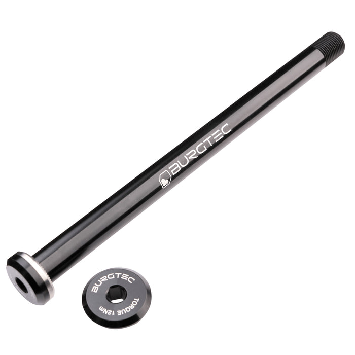 Burgtec Santa Cruz Rear Axle, 12x168.5mm - Burgtec Black