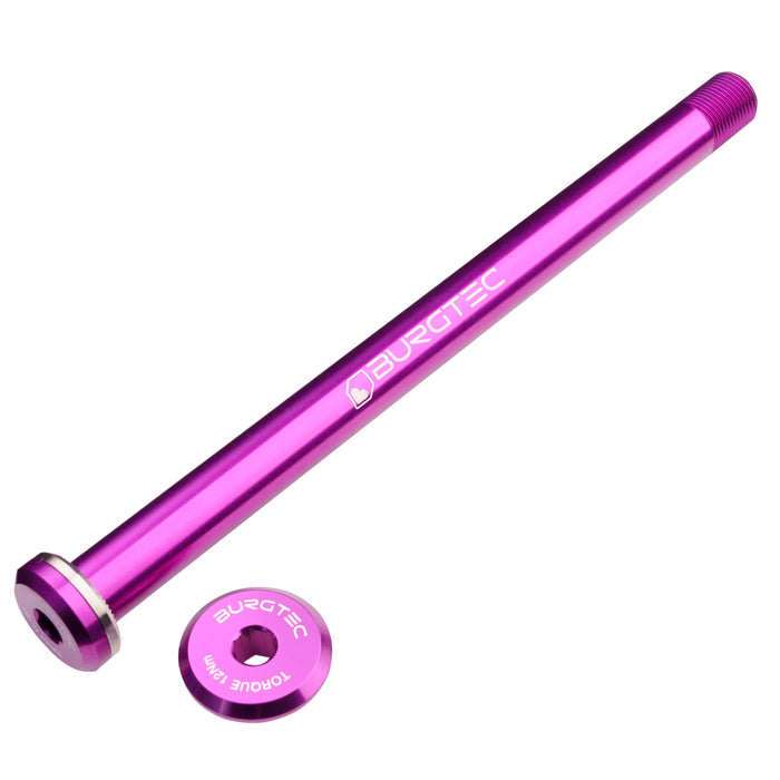 Burgtec Santa Cruz Rear Axle, 12x168.5mm - Purple Rain