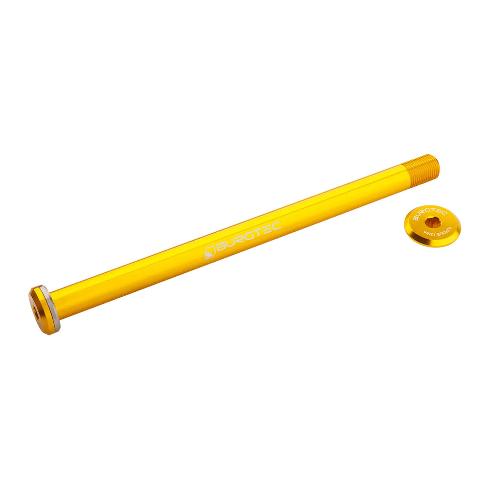 Burgtec Santa Cruz V10 182mm Rear Axle - Burgtec Bullion Gold