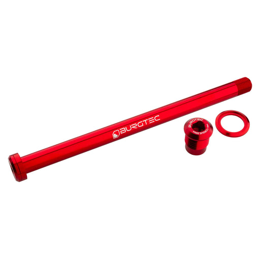 Burgtec 180mm x 12mm 1.00mm Pitch Rear Axle - Race Red