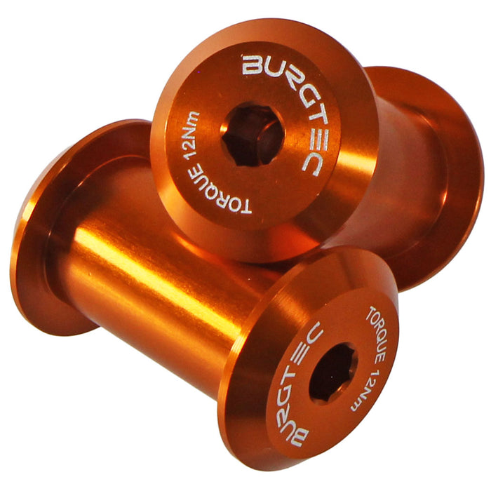 Burgtec Transition Chainstay Pivot Bolts - Iron Bro Orange