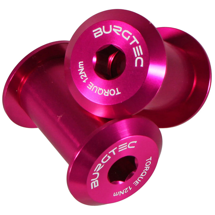 Burgtec Transition Chainstay Pivot Bolts - Toxic Pink