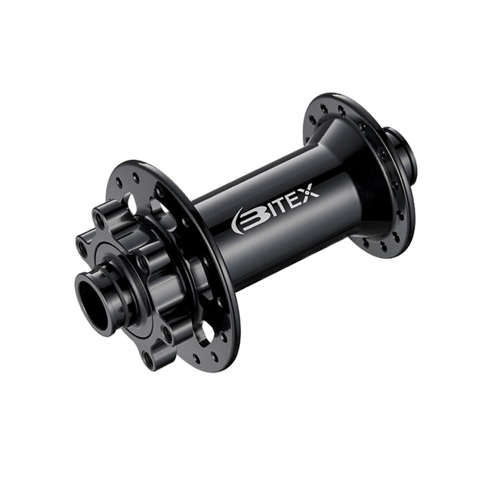 Bitex Front Disc Hub, BX214F, 32h, Black, 15x110 Boost