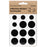 Bookman Visibility Reflective Stickers, Dots, Black
