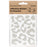 Bookman Visibility Reflective Stickers, Leopard, White