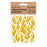Bookman Visibility Reflective Stickers, Flames, Yellow