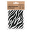 Bookman Visibility Reflective Stickers, Zebra, Black
