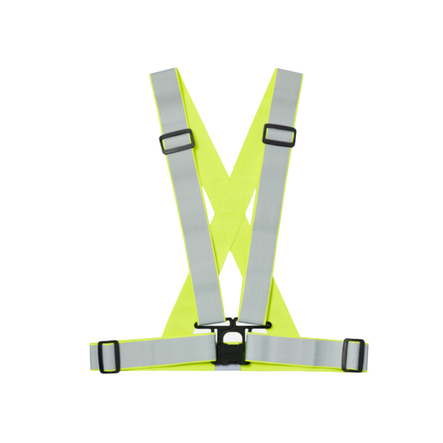 Bookman Visibility Reflective Cross Belt, Yellow