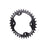 Blackspire Snaggletooth Oval NW chainring, XT 96BCD 34t - blk