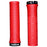 Bike Works CO Lock-On Waffle Grips, Pair, Red