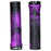 Bike Works CO Lock-On Waffle Grips, Pair, Purple/Black Swirl