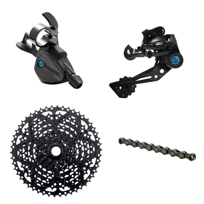 BOX Three Prime 9 X-Wide Groupset, Multi Shift