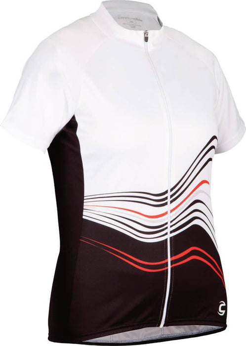 Cannondale 13 Women's Frequency Jersey White Large - 3F126L/WHT