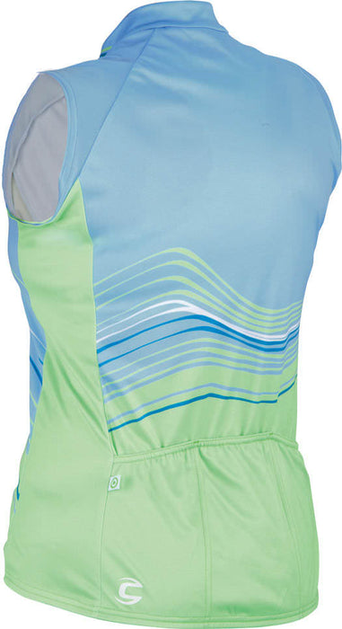 Cannondale 13 Women's Frequency Sleeveless Light Blue Extra Small - 3F128XS/LTB