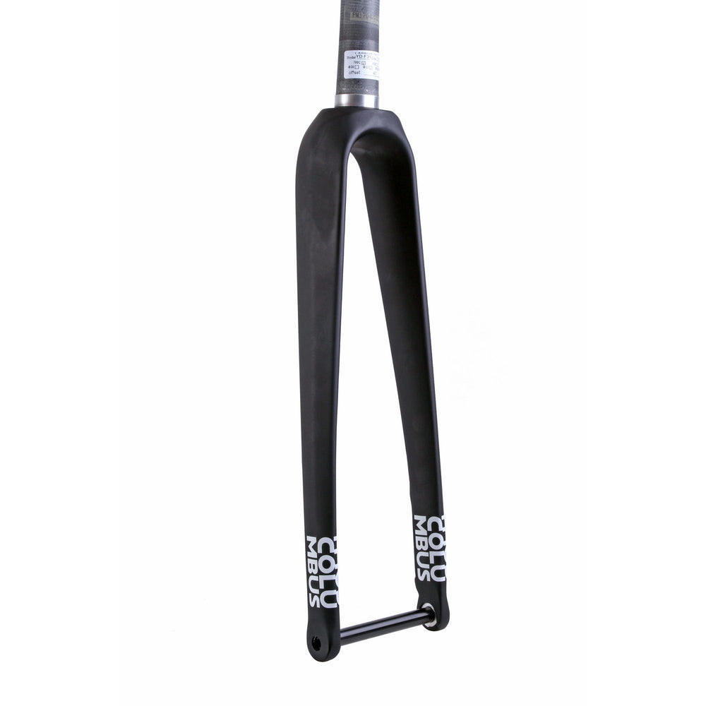 Columbus Futura Gravel Carbon Fork 1-1/4" Tapered - Black