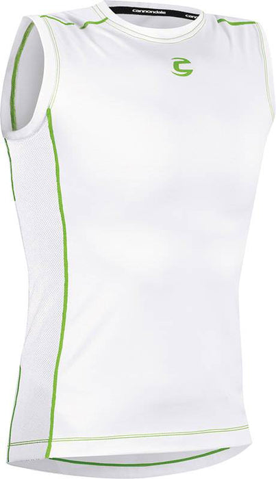 Cannondale BASE LAYER SLEEVELESS WHITE Small - 2M190S/WHT