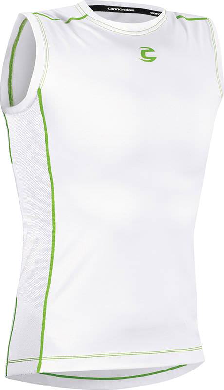 Cannondale BASE LAYER SLEEVELESS WHITE Medium - 2M190M/WHT