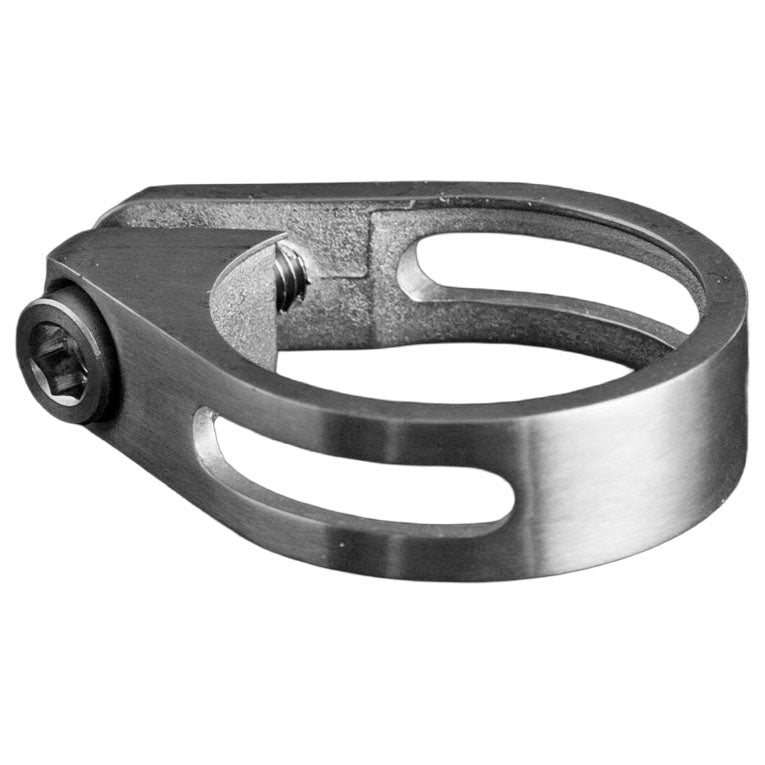 Carver Bikes Titanium Seatpost Clamp w/Stainless Bolt, 34.9mm