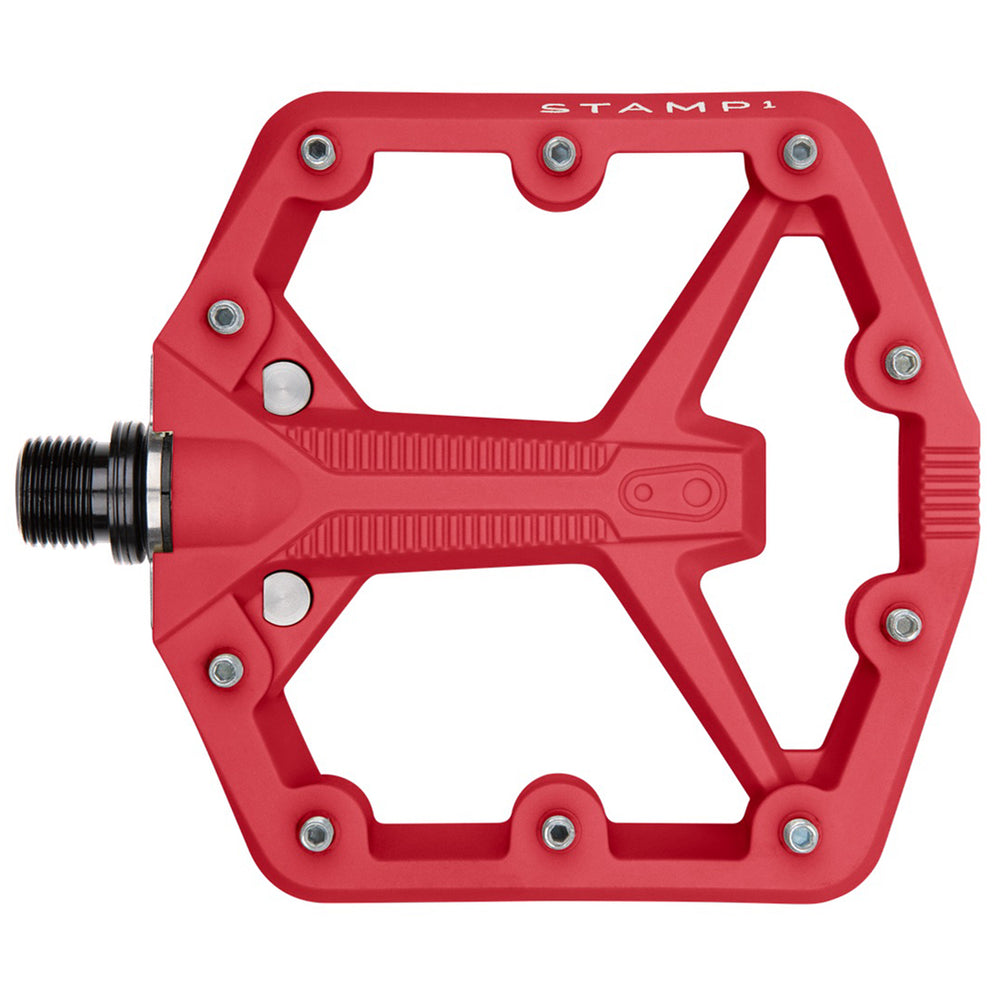 Crankbrothers Stamp 1 Gen 2 Small Platform Pedals, Red