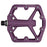Crankbrothers Stamp 1 Gen 2 Small Platform Pedals, Plum Purple