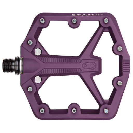 Crankbrothers Stamp 1 Gen 2 Small Platform Pedals, Plum Purple