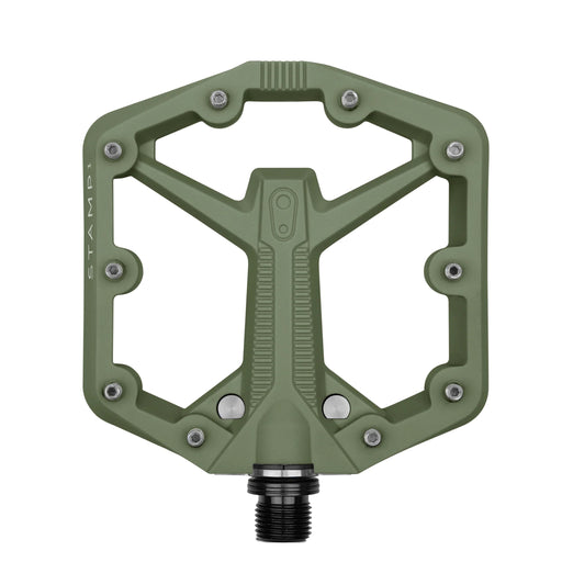 Crankbrothers Stamp 1 Gen 2 Small Platform Pedals, Green