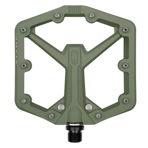 Crankbrothers Stamp 1 Gen 2 Large Platform Pedals, Green