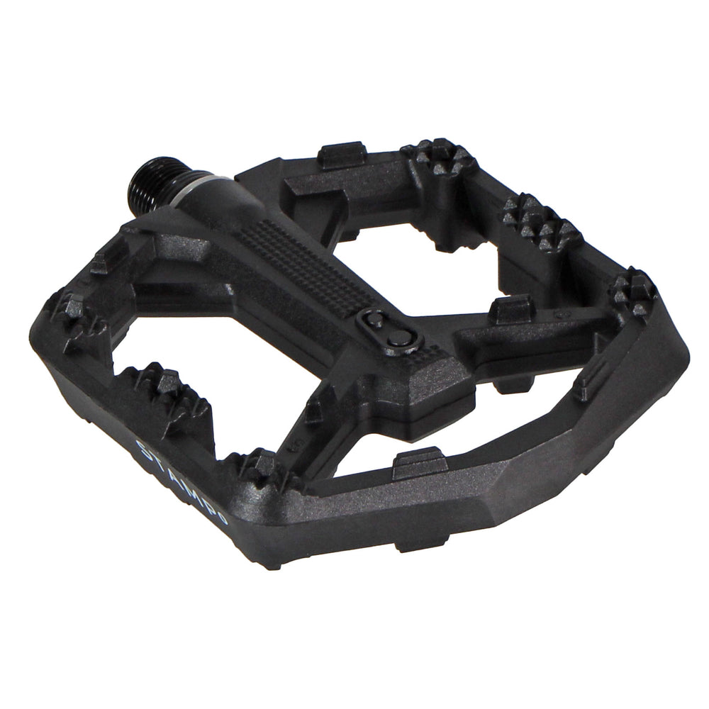 Crankbrothers Stamp 0 Large Platform Pedals, Black
