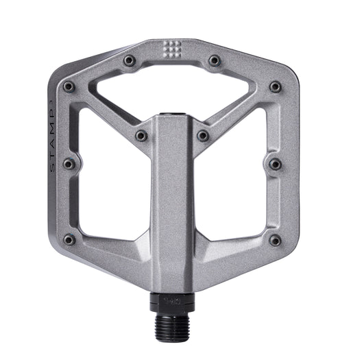 Crank Brothers Stamp 3 Small Magnesium Platform Pedals, Grey
