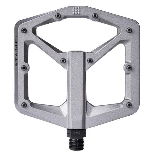 Crank Brothers Stamp 3 Large Magnesium Platform Pedals, Grey