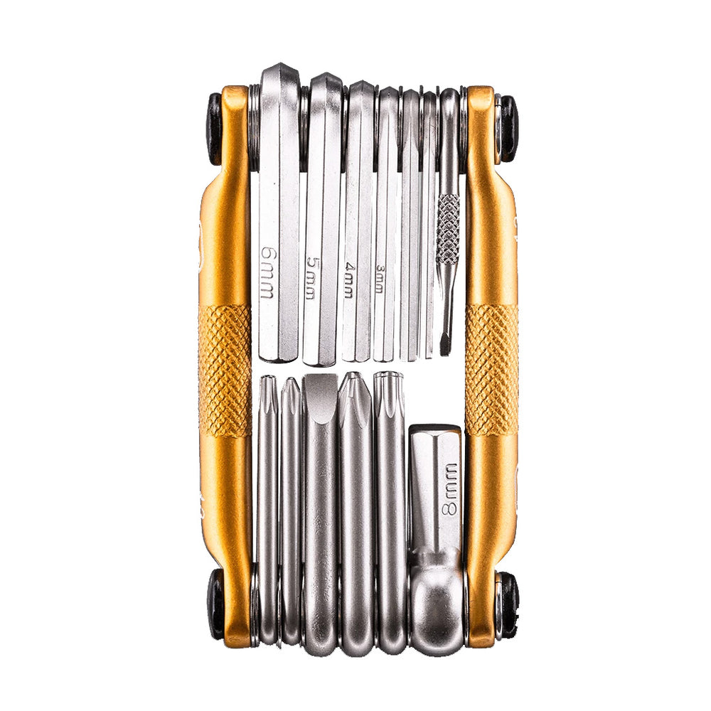 Crank Brothers Multi-13 Mini Tool, Gold