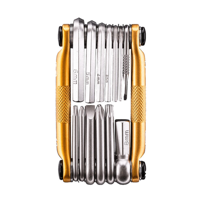 Crank Brothers Multi-13 Mini Tool, Gold
