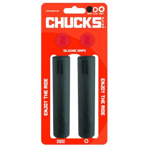 Chucks Grips Race Grips 130mm x 25.5mm, Black