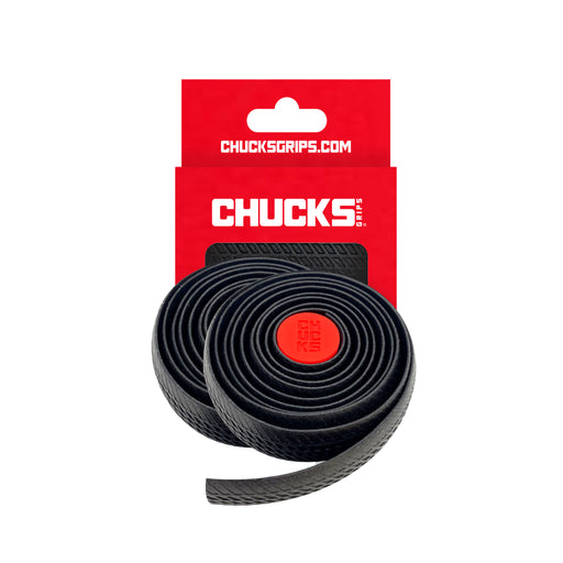 Chucks Grips Silicone Handlebar Tape 3mm, Black