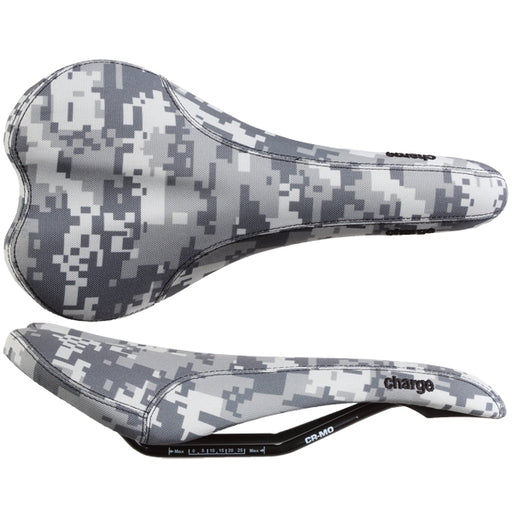 Charge Bikes Spoon saddle, CrMo - digi snow camo