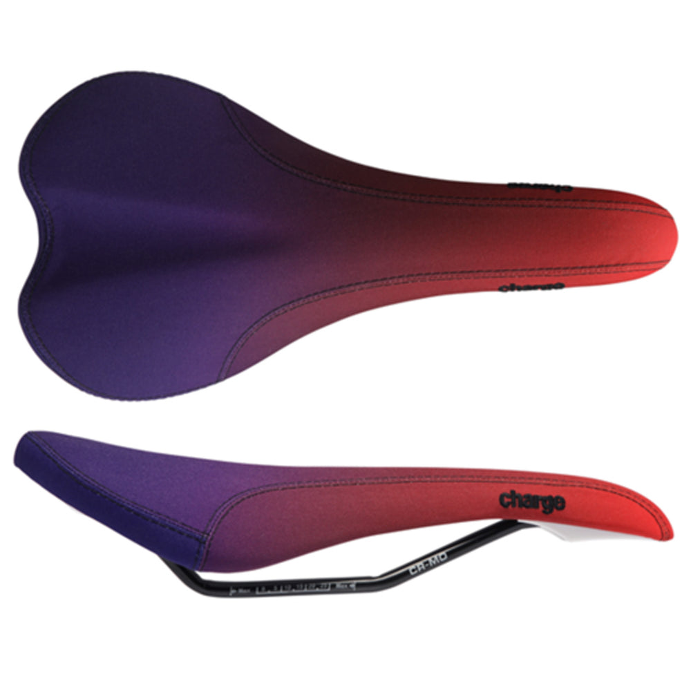 Charge Bikes Spoon Saddle, CrMo, Midnight Fade