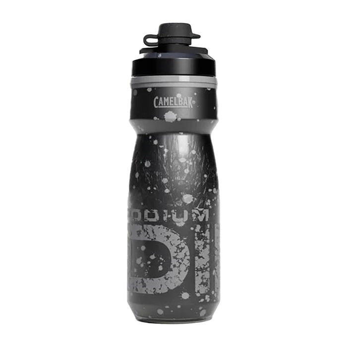 Camelbak Podium Chill Dirt Insulated Bottle, Asphalt, 21oz